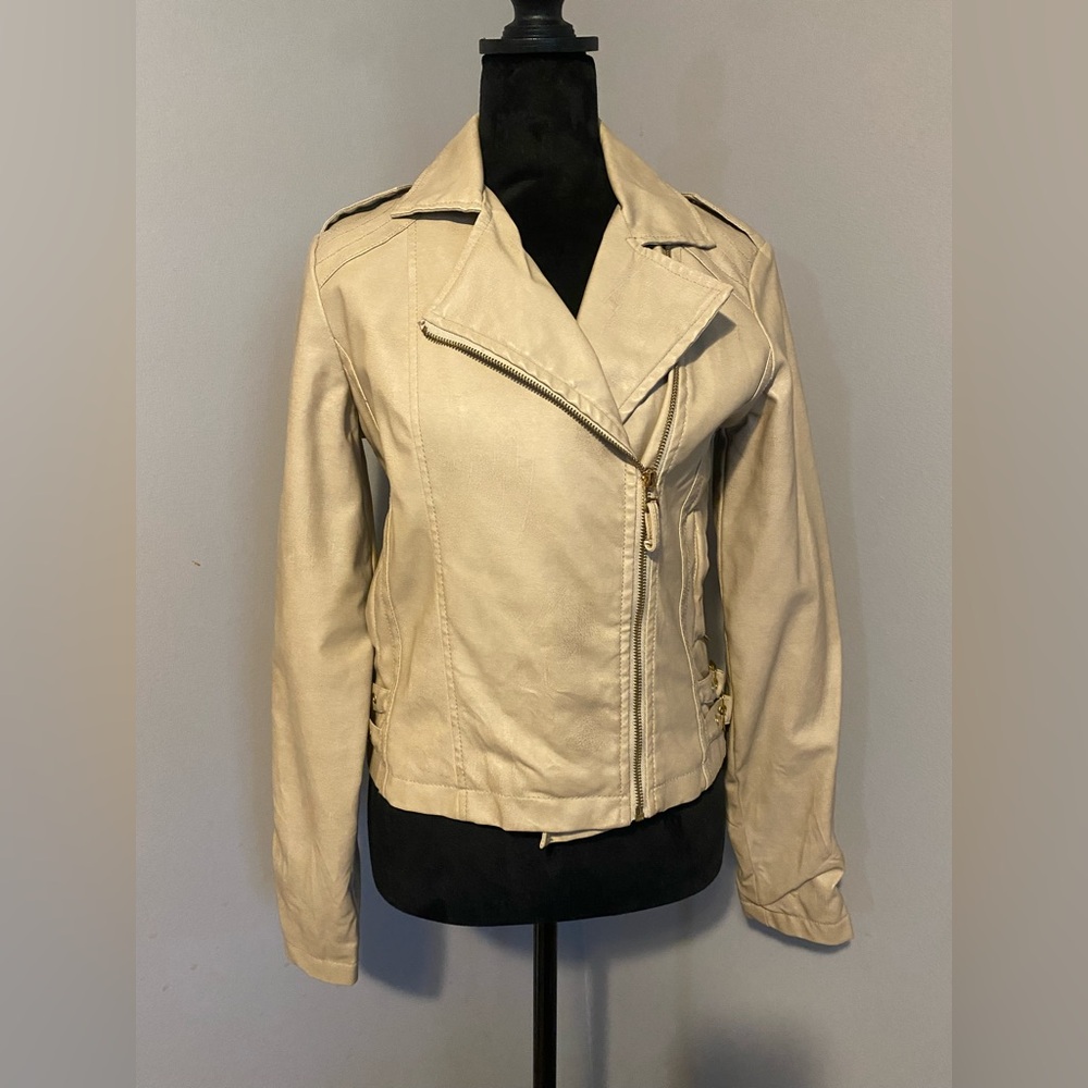Charlotte Russe Moto Style Jacket Size Small